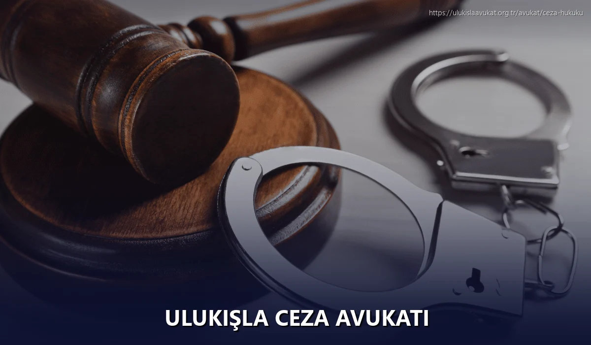 Ulukişla Ceza Avukatı