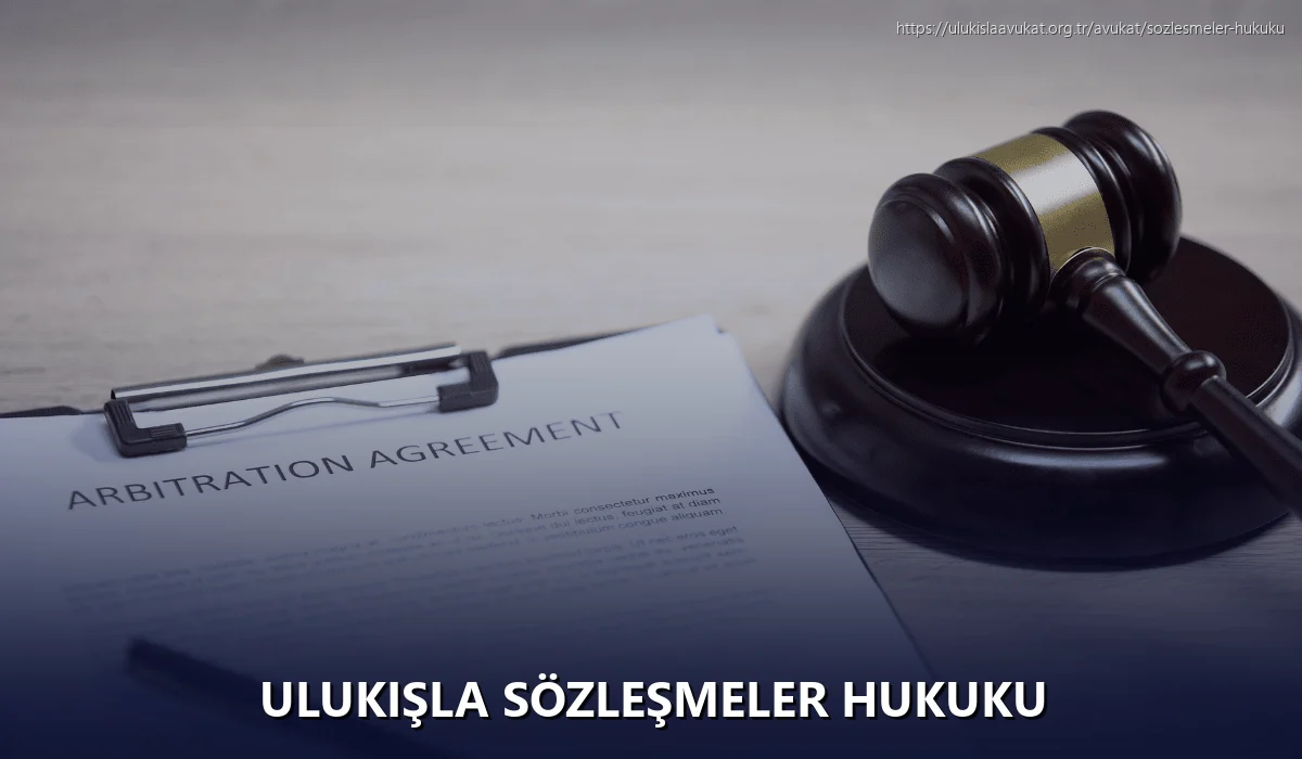 Ulukişla Sözleşmeler Hukuku