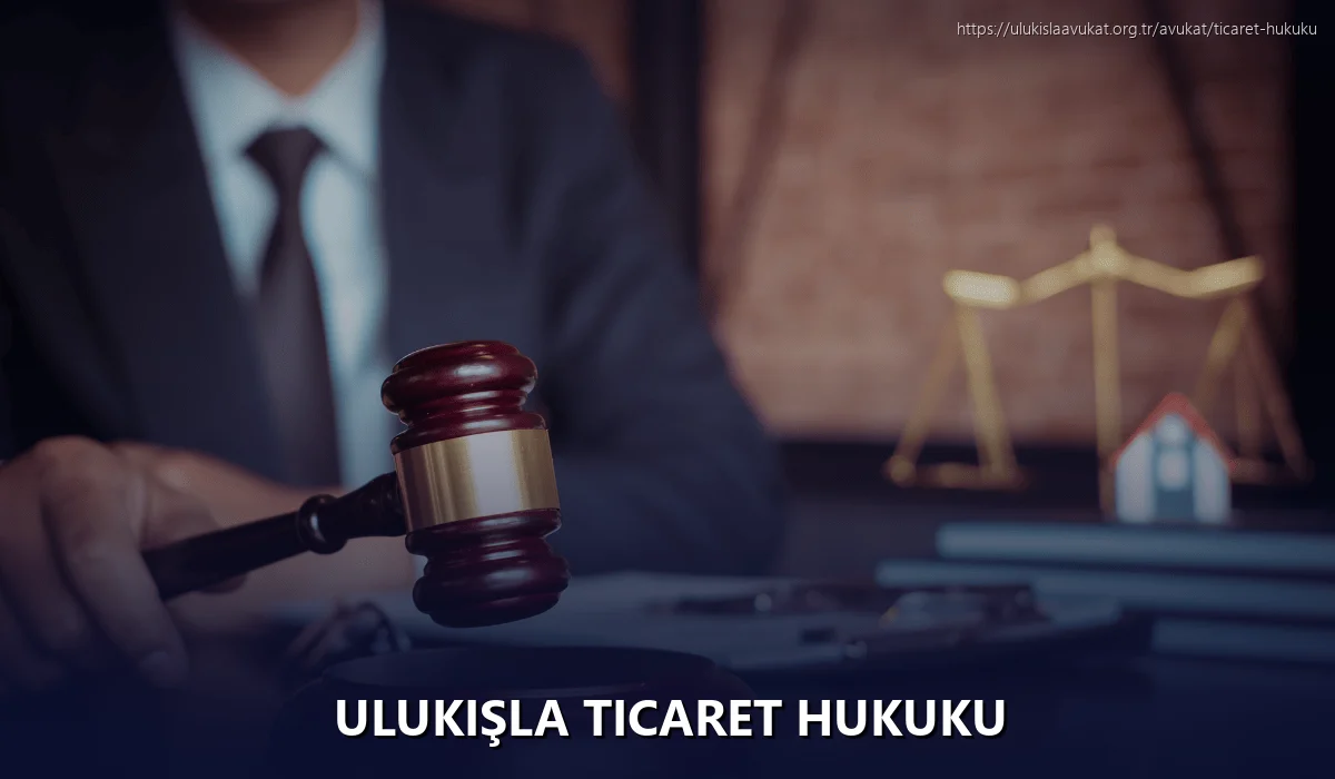 Ulukişla Ticaret Hukuku